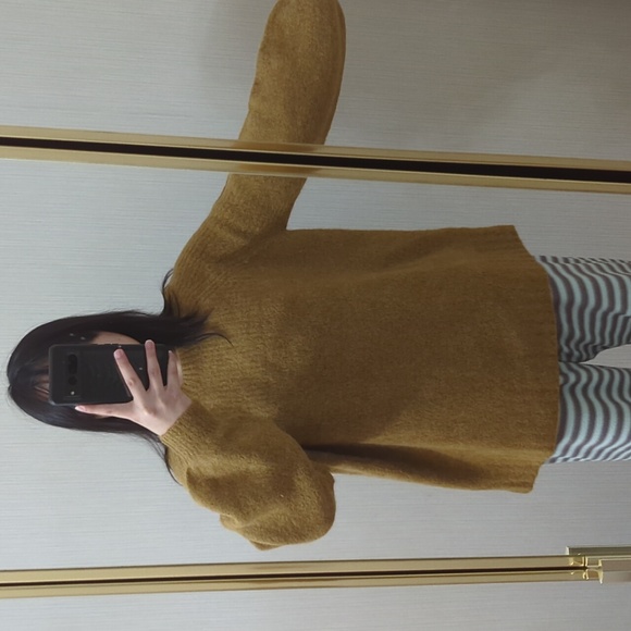 BNWT Everlane SuperFuzz Alpaca Oversized Crew - Picture 9 of 9